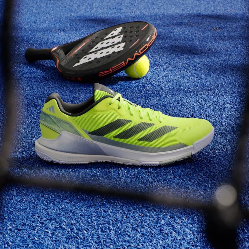 Adidas | Scarpe Crazyquick Padel Uomo Lucid Lemon/Core Black/Silver Metallic - Fabbrica Ski Sises