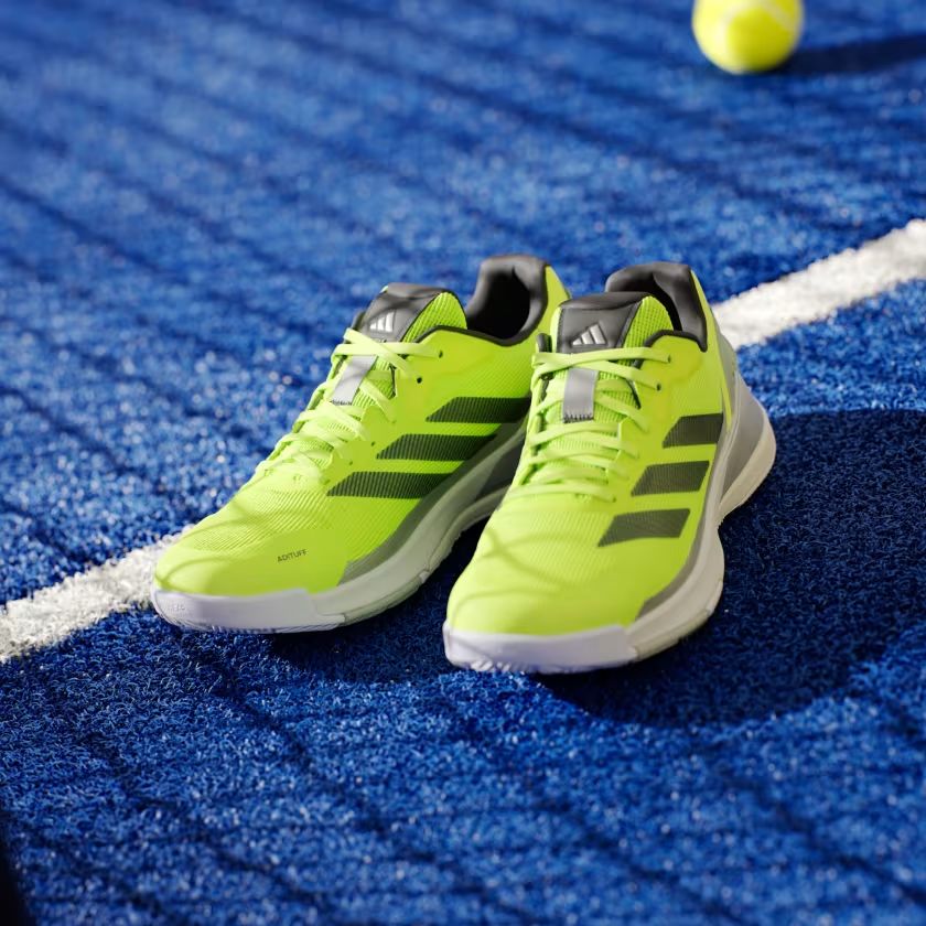 Adidas | Scarpe Crazyquick Padel Uomo Lucid Lemon/Core Black/Silver Metallic - Fabbrica Ski Sises