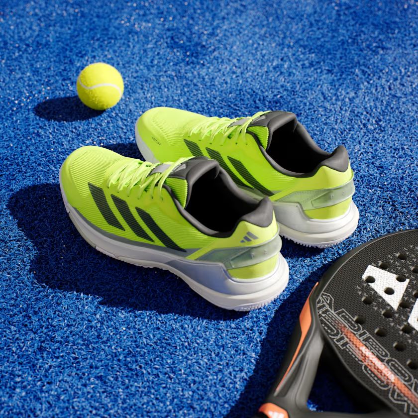 Adidas | Scarpe Crazyquick Padel Uomo Lucid Lemon/Core Black/Silver Metallic - Fabbrica Ski Sises