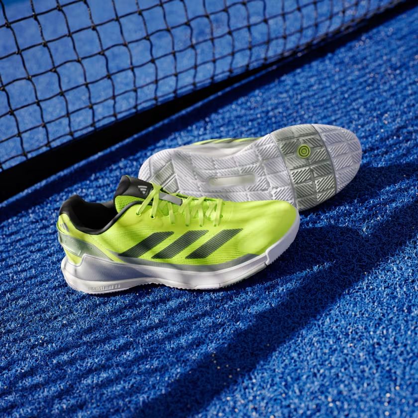 Adidas | Scarpe Crazyquick Padel Uomo Lucid Lemon/Core Black/Silver Metallic - Fabbrica Ski Sises