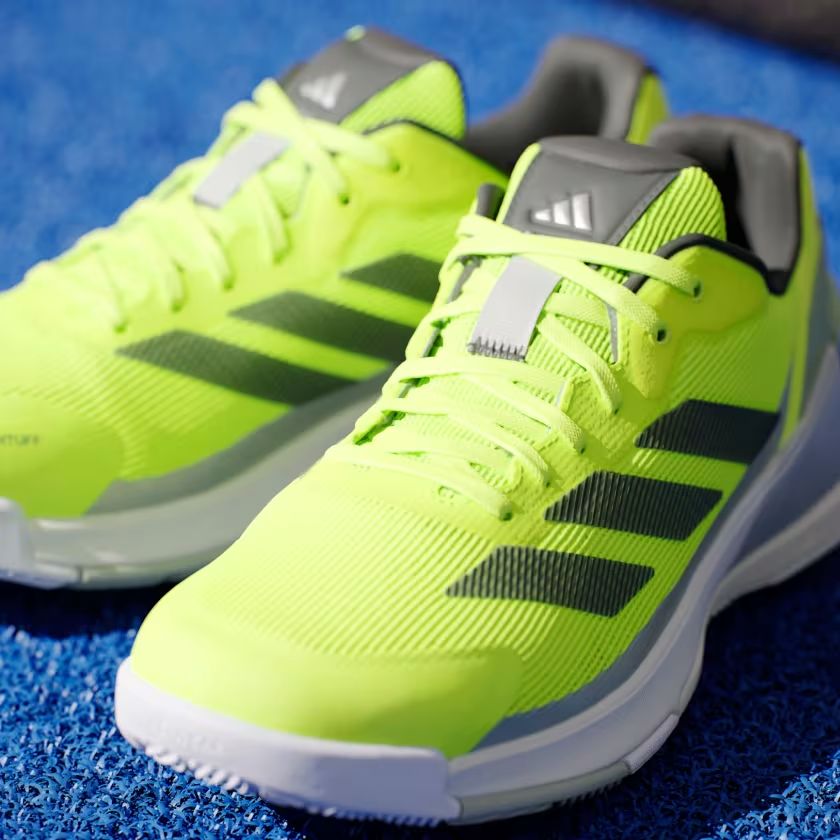 Adidas | Scarpe Crazyquick Padel Uomo Lucid Lemon/Core Black/Silver Metallic - Fabbrica Ski Sises