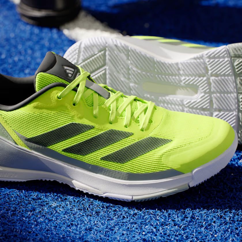 Adidas | Scarpe Crazyquick Padel Uomo Lucid Lemon/Core Black/Silver Metallic - Fabbrica Ski Sises
