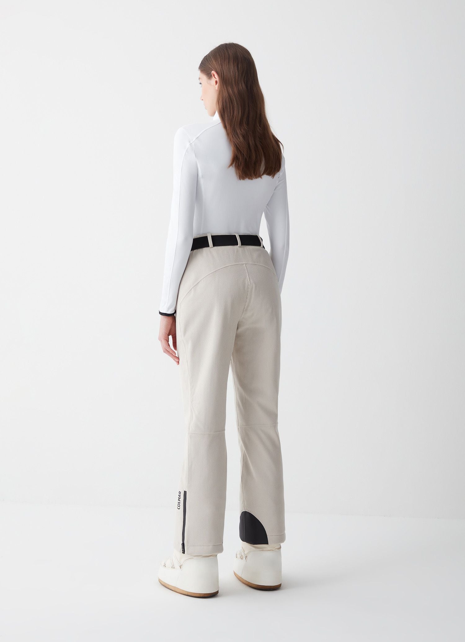 Colmar | Pantaloni New Corduroy Donna Beige Purity - Fabbrica Ski Sises