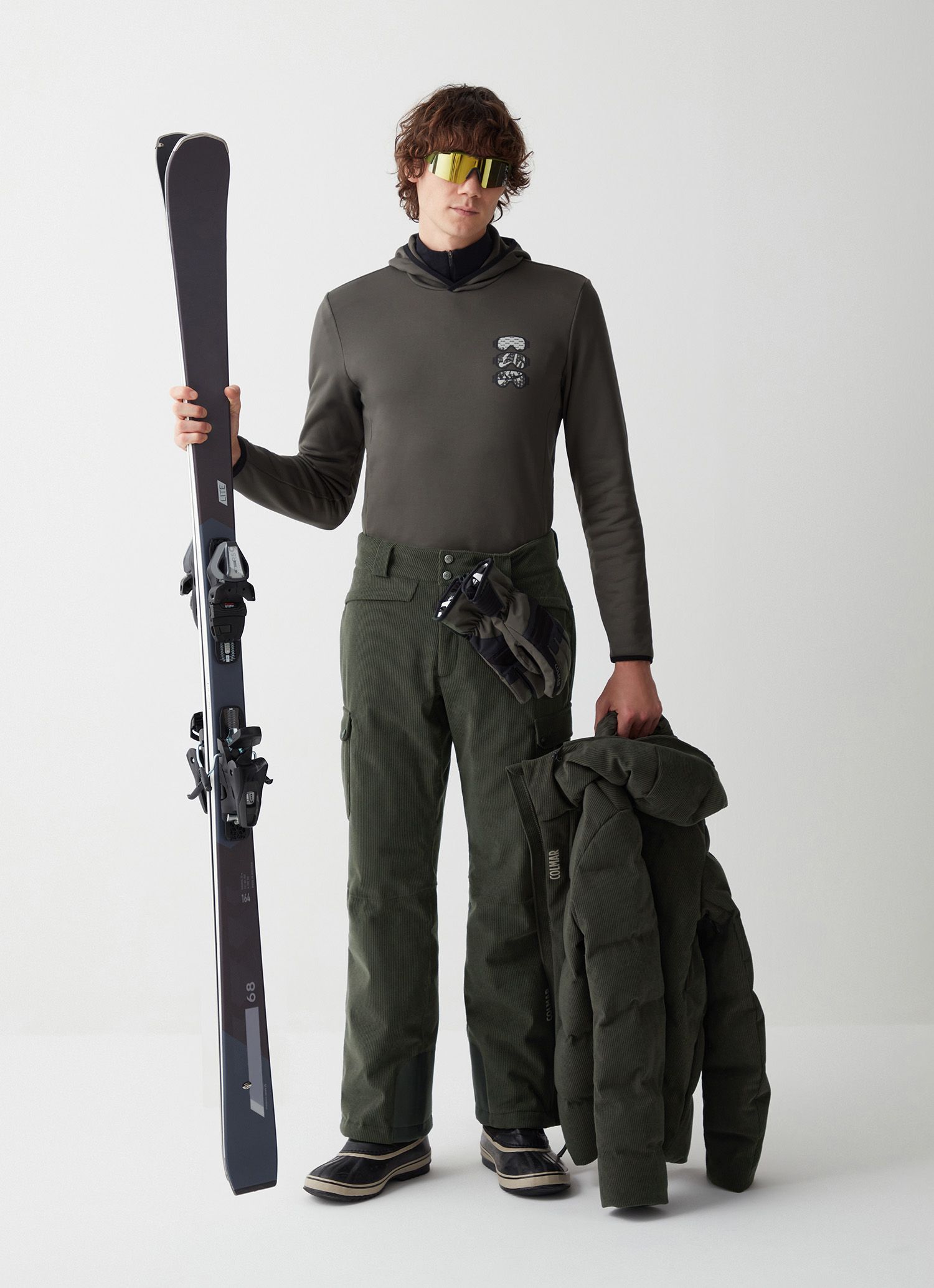 Colmar | Pantaloni New Corduroy Uomo Green Forest - Fabbrica Ski Sises