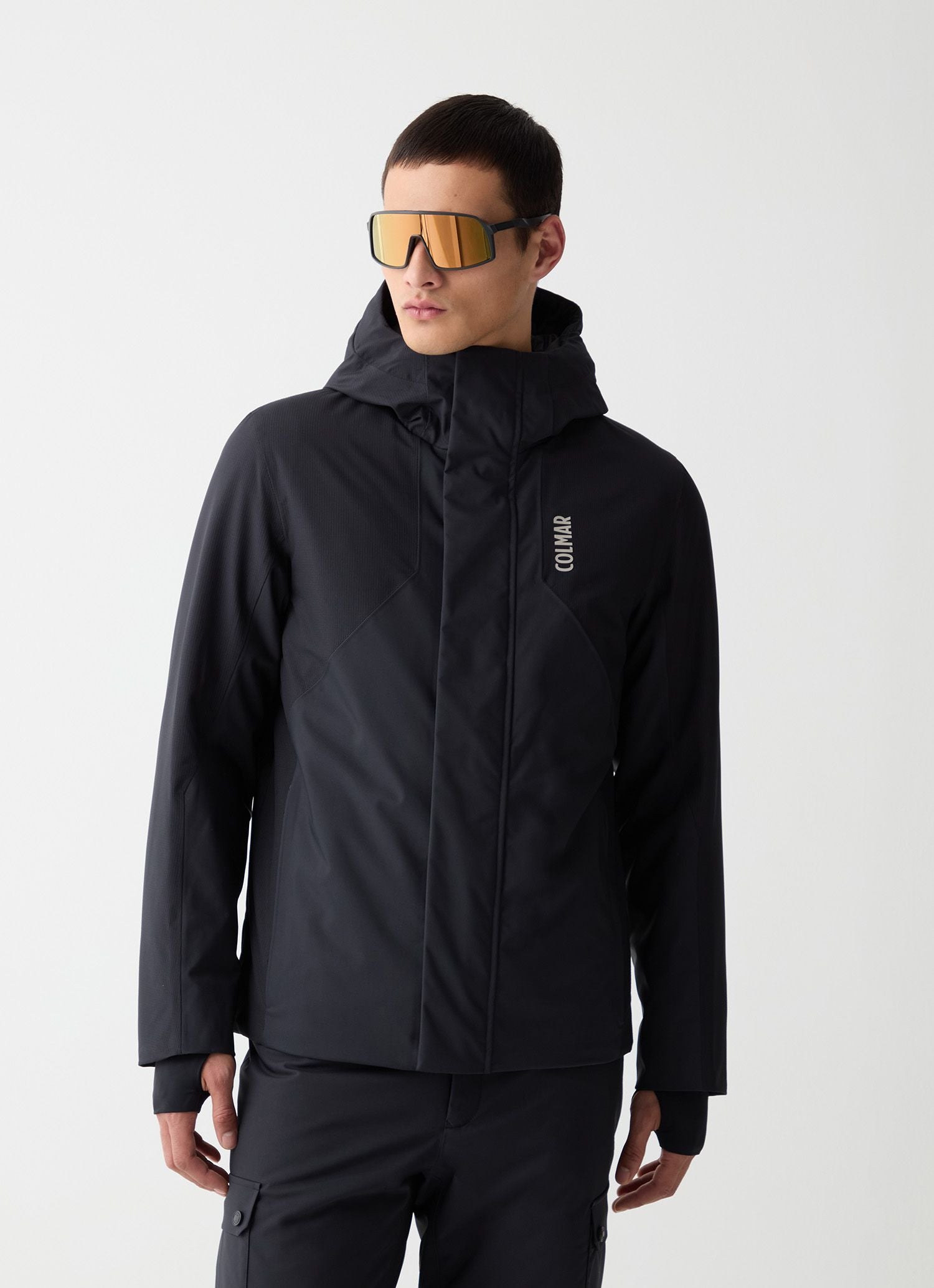Colmar | Giacca Sapporo-Rec Hoody Uomo Nero - Fabbrica Ski Sises