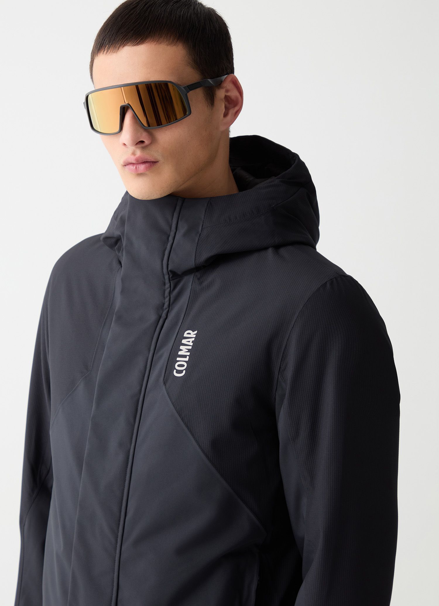 Colmar | Giacca Sapporo-Rec Hoody Uomo Nero - Fabbrica Ski Sises