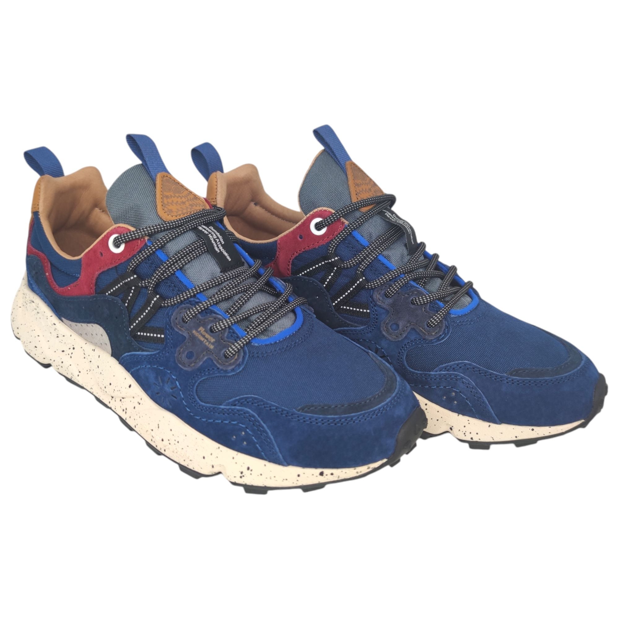 Flowermountain | Scarpe Yamano 3 Cordura Uomo Light Blue/Orange - Fabbrica Ski Sises