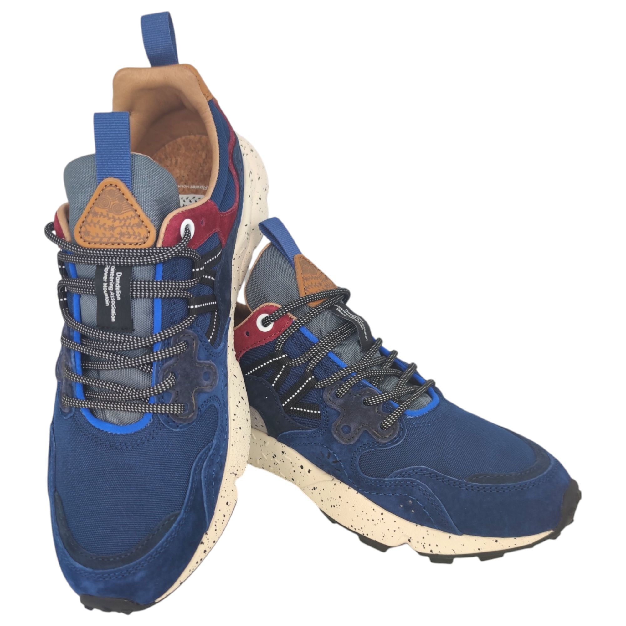 Flowermountain | Scarpe Yamano 3 Cordura Uomo Light Blue/Orange - Fabbrica Ski Sises