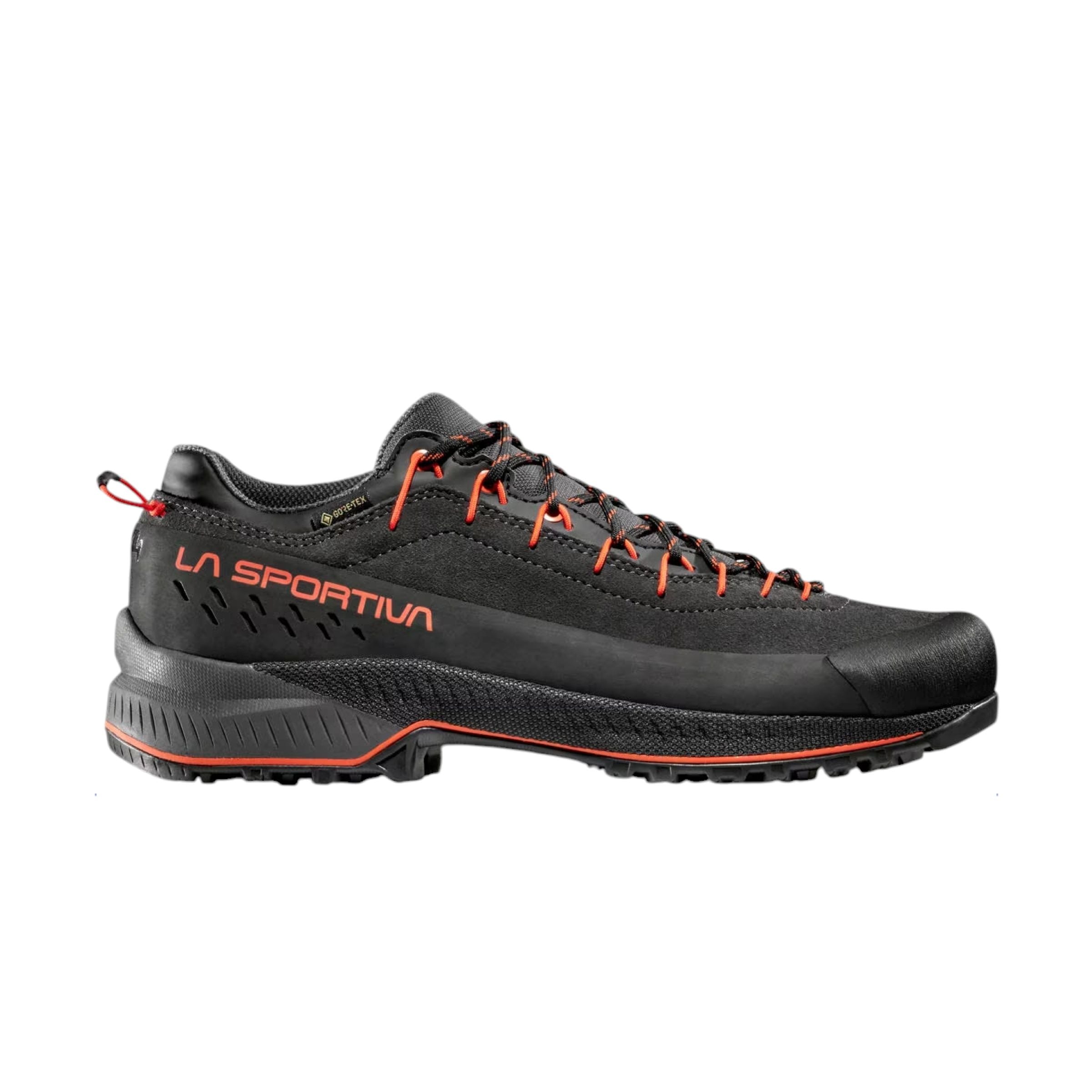 La Sportiva | Scarpe TX4 Evo GTX Uomo Carbon/Cherry Tomato - Fabbrica Ski Sises
