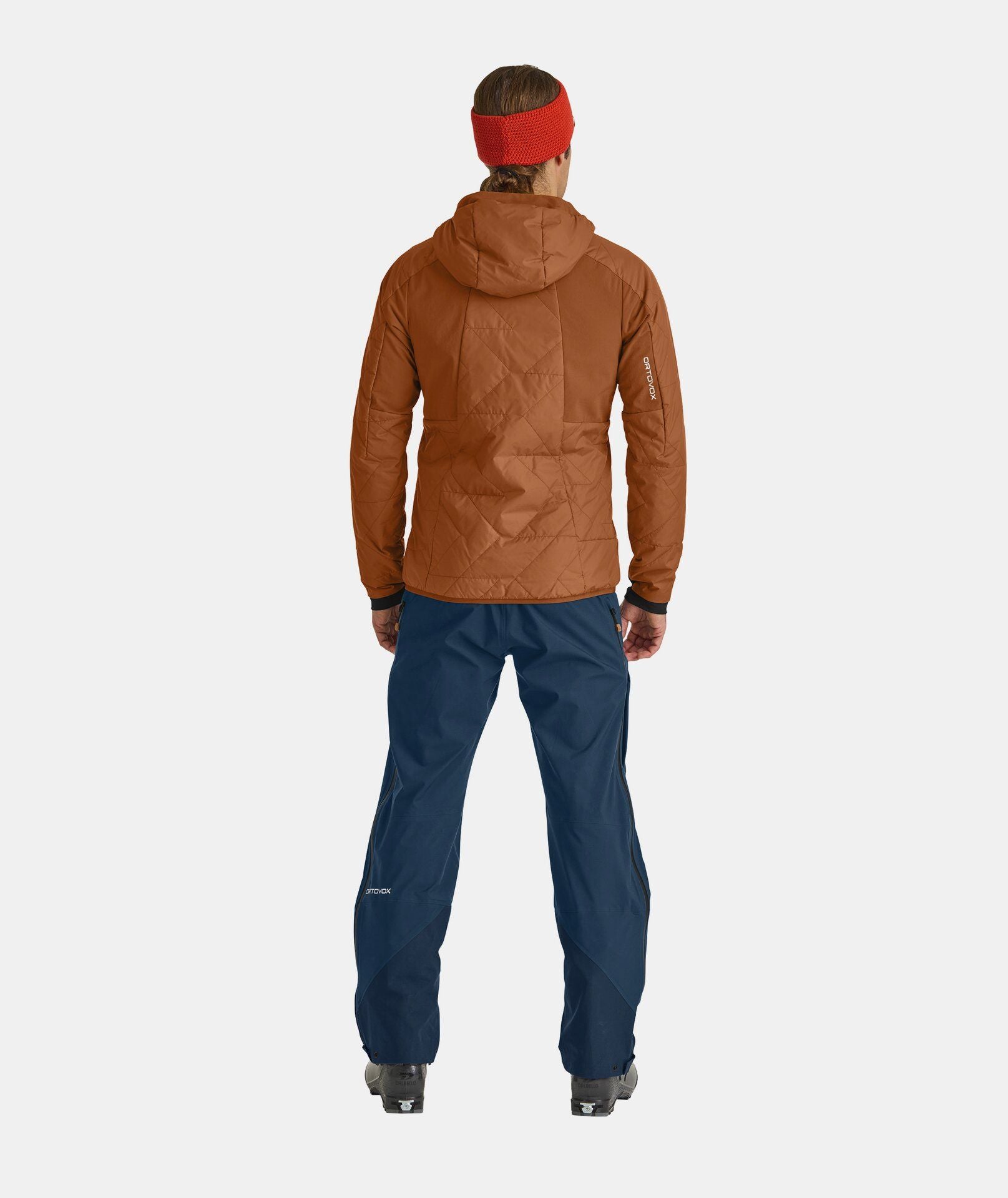 Ortovox | Giacca Swisspool Piz Boe Uomo Bristle Brown - Fabbrica Ski Sises