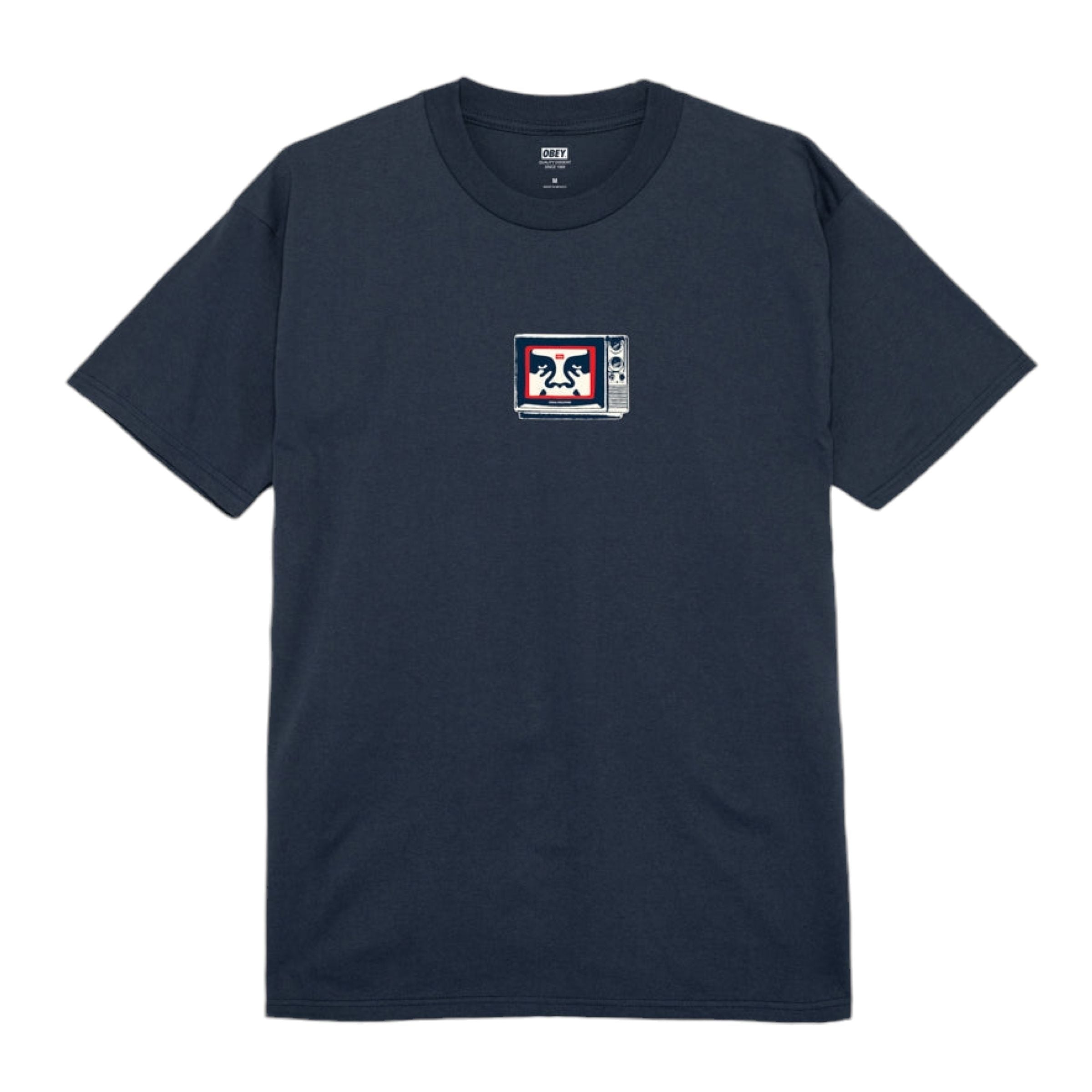 Obey | T-shirt TV Uomo Navy - Fabbrica Ski Sises