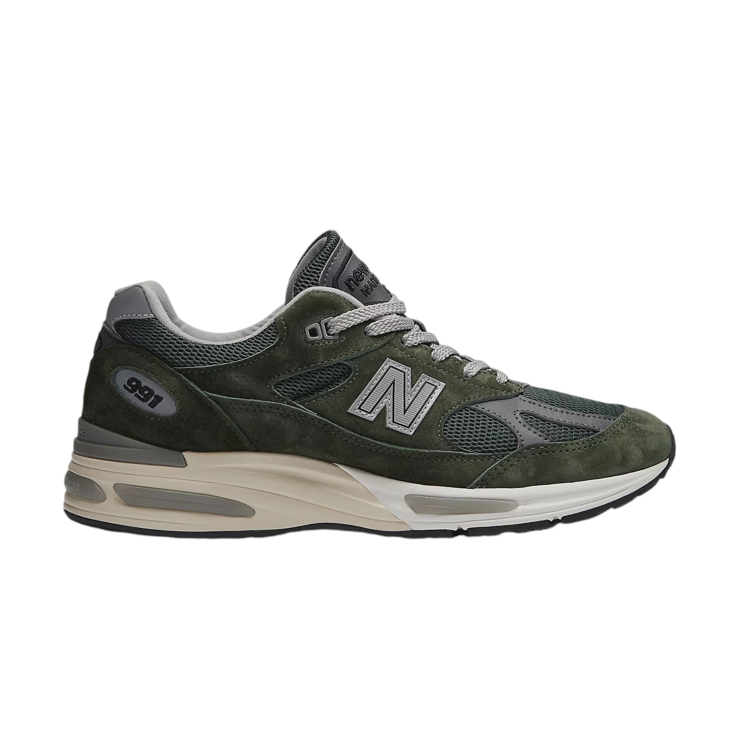 Scarpe 991v2 Kombu Green/Black Forest/smoked Pearl
