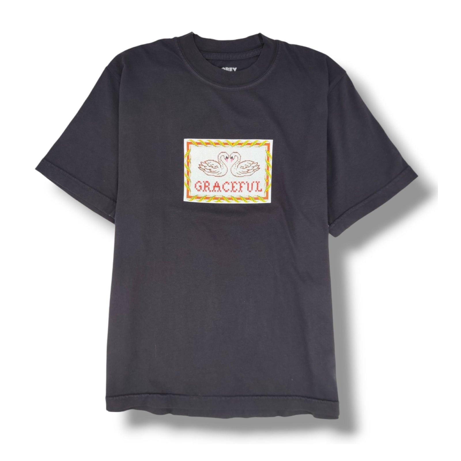 Obey | T-shirt Graceful Donna Pigment Black - Fabbrica Ski Sises