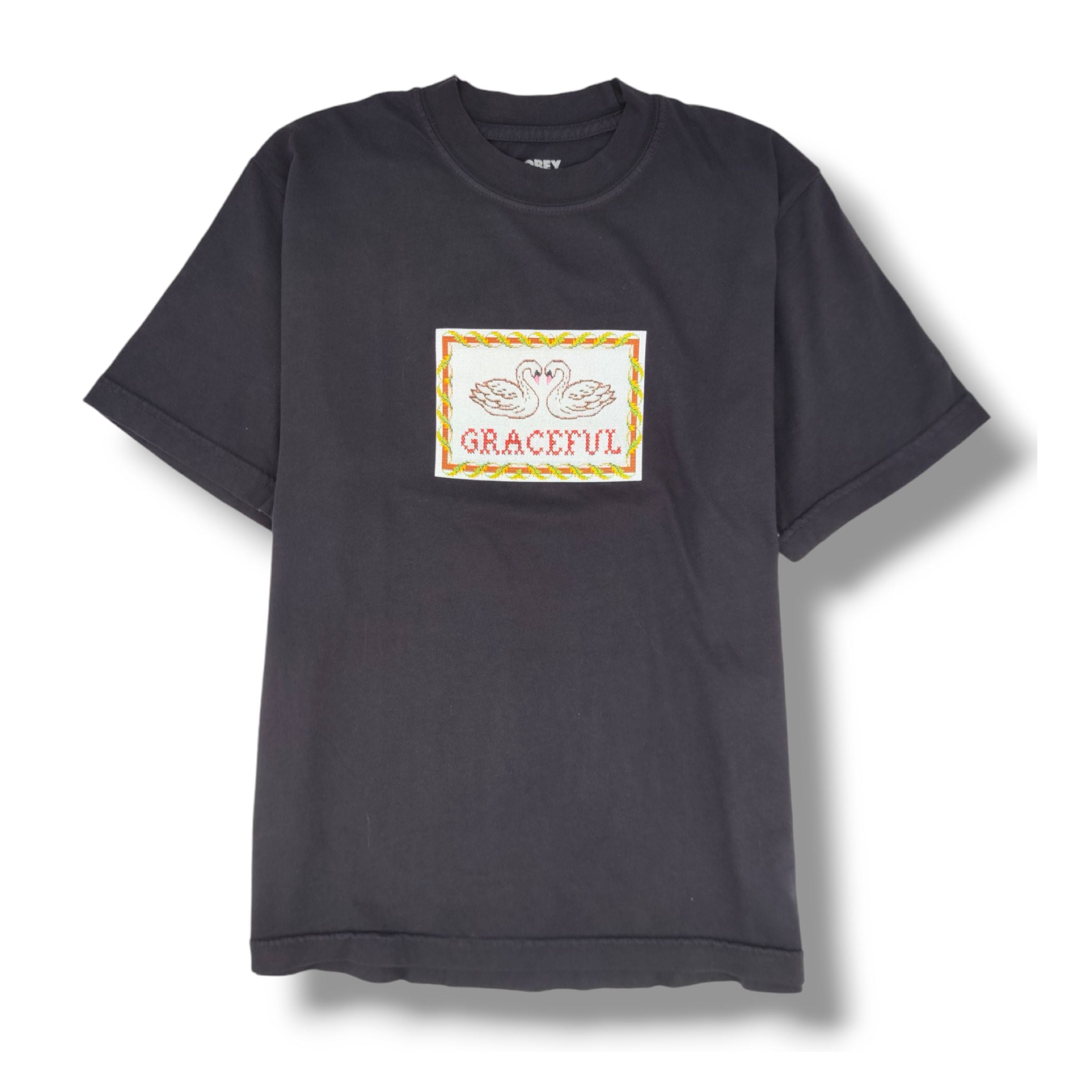 Obey | T-shirt Graceful Donna Pigment Black - Fabbrica Ski Sises