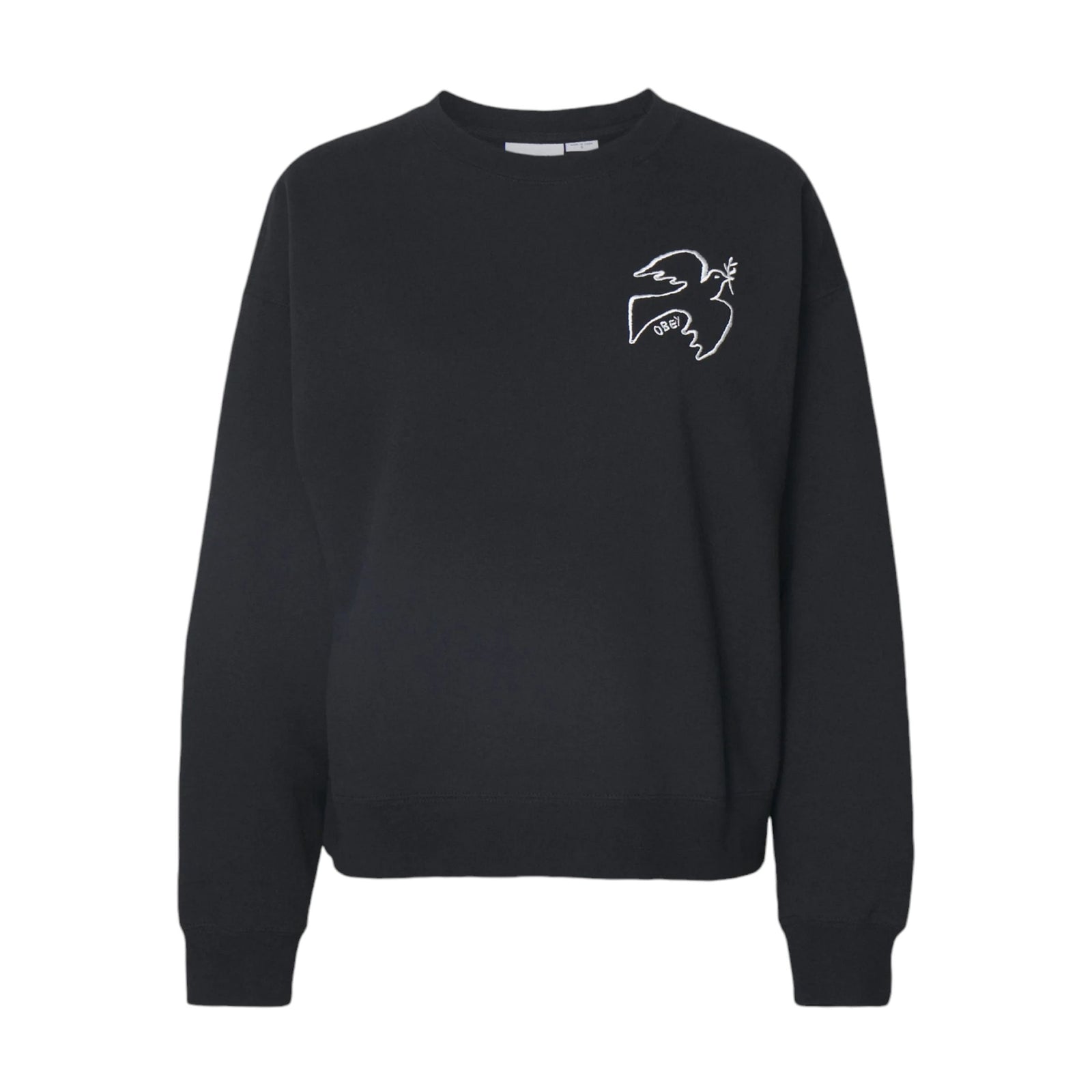 Obey | Maglia Peace Dove Donna Digital Black - Fabbrica Ski Sises