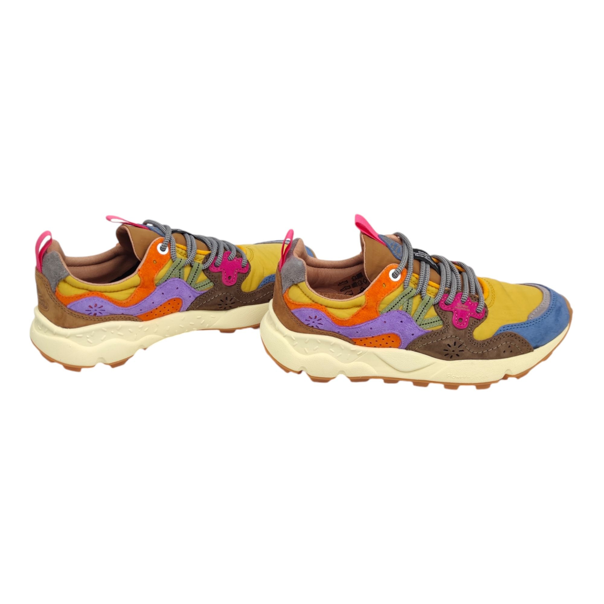 Flowermountain | Scarpe Yamano 3 Light Blue/Yellow/Brown - Fabbrica Ski Sises