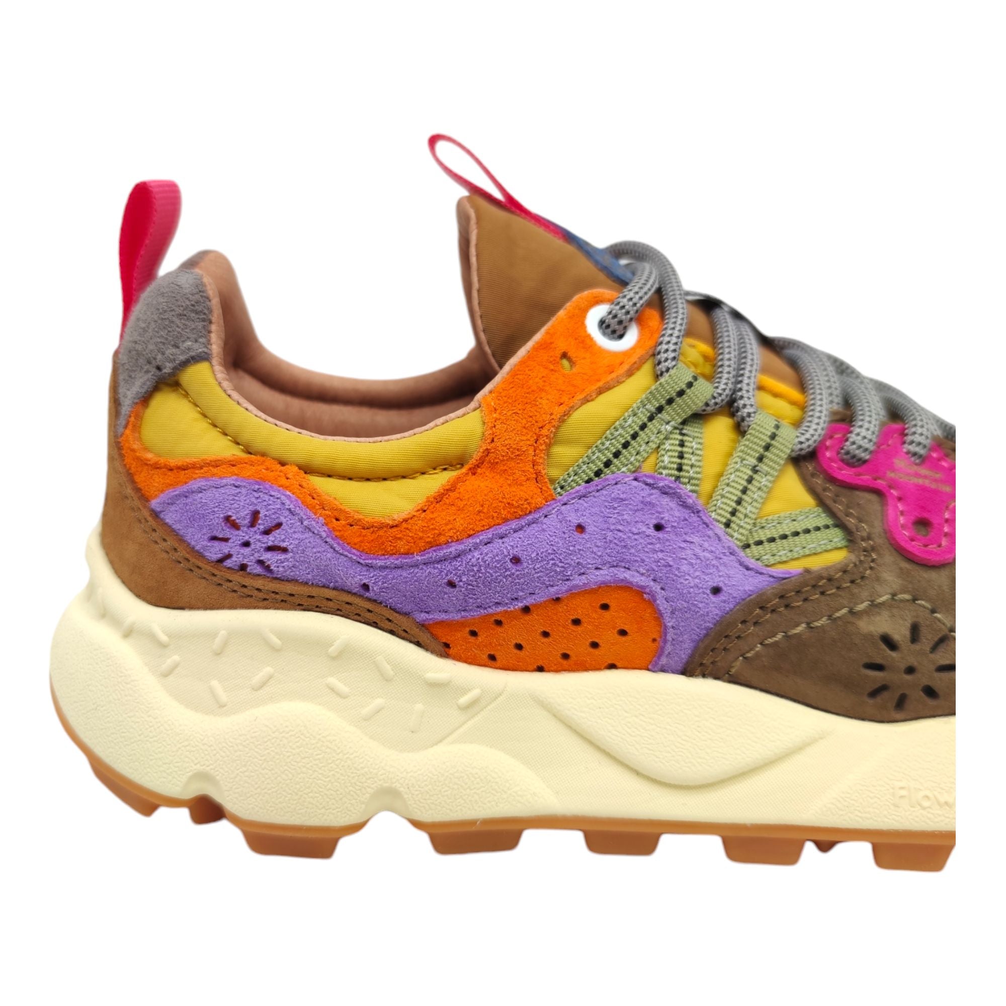 Flowermountain | Scarpe Yamano 3 Light Blue/Yellow/Brown - Fabbrica Ski Sises