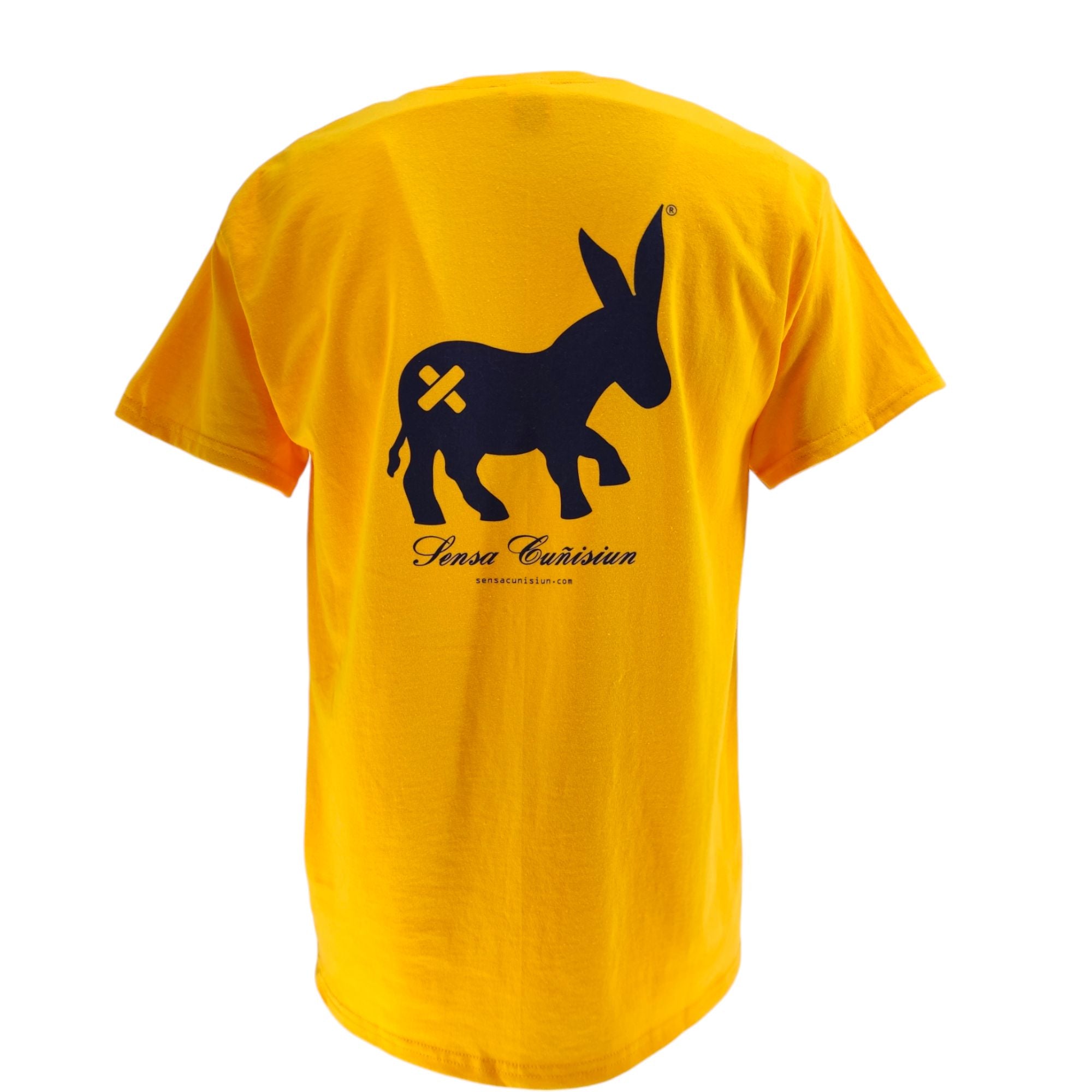 Sensa Cunisiun | T-shirt Classic Logo Uomo Ambra - Fabbrica Ski Sises