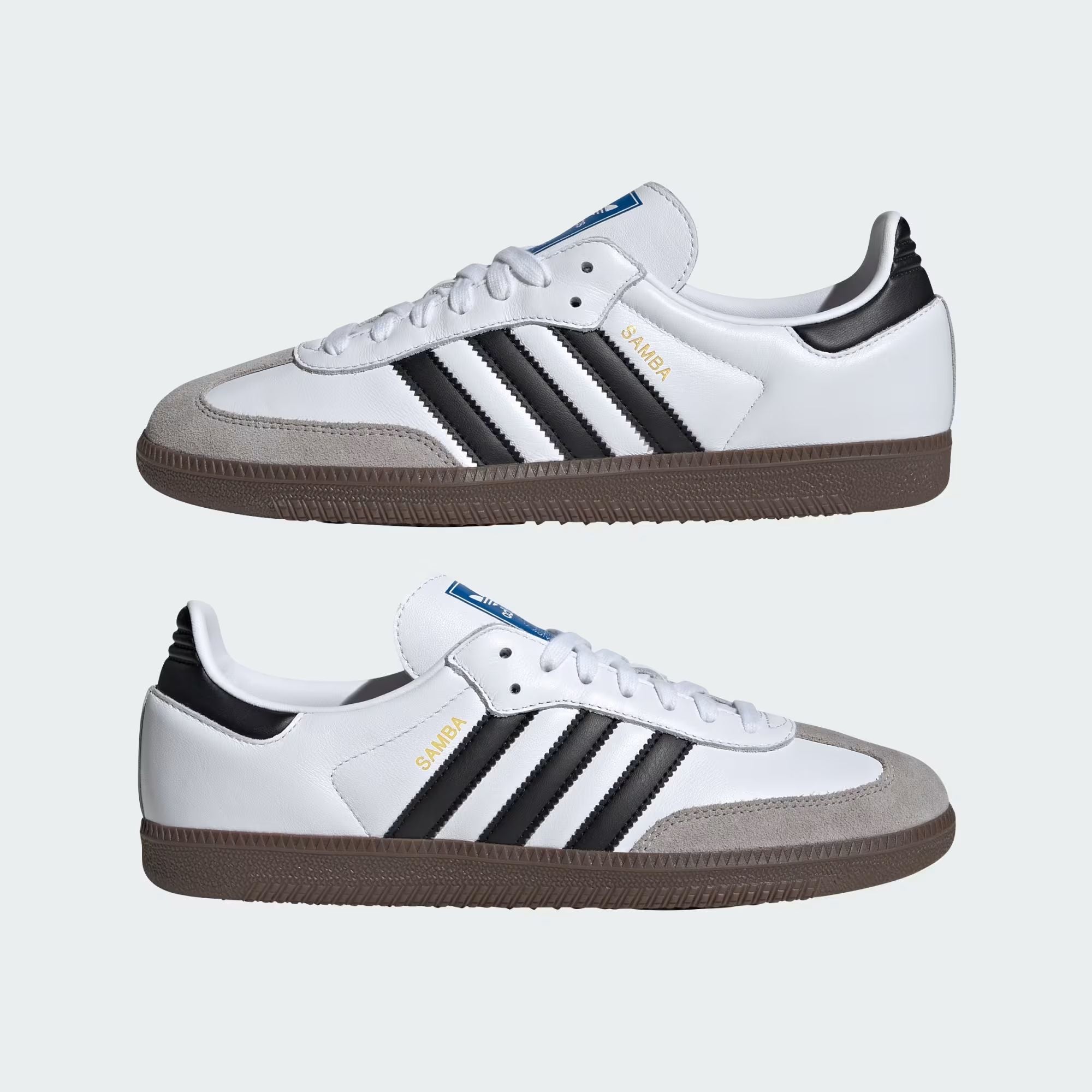 Adidas | Scarpe Samba OG Cloud White/Core Black /Clear Granite - Fabbrica Ski Sises