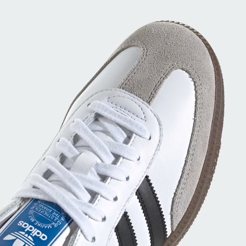 Adidas | Scarpe Samba OG Cloud White/Core Black /Clear Granite - Fabbrica Ski Sises