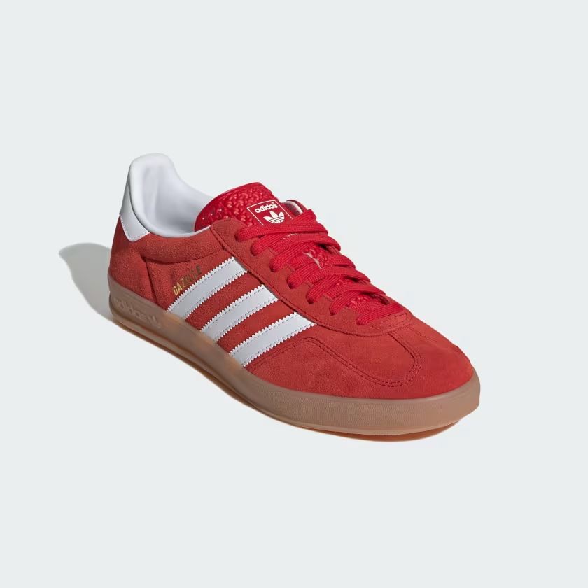 Adidas | Scarpe Gazelle Indoor Better Scarlet/Cloud White/Gum - Fabbrica Ski Sises