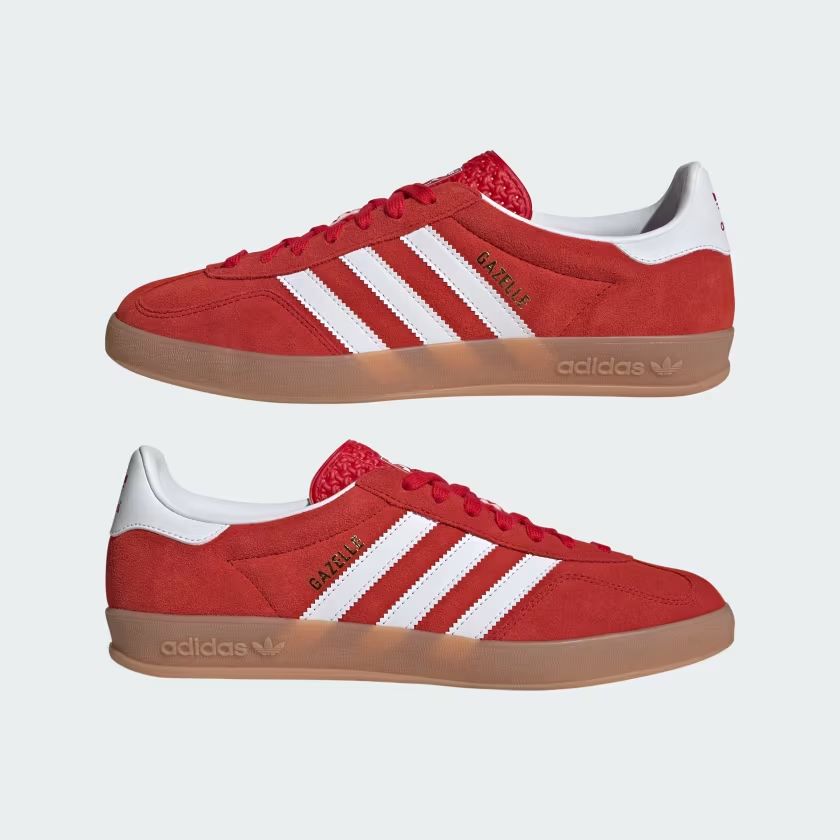 Adidas | Scarpe Gazelle Indoor Better Scarlet/Cloud White/Gum - Fabbrica Ski Sises