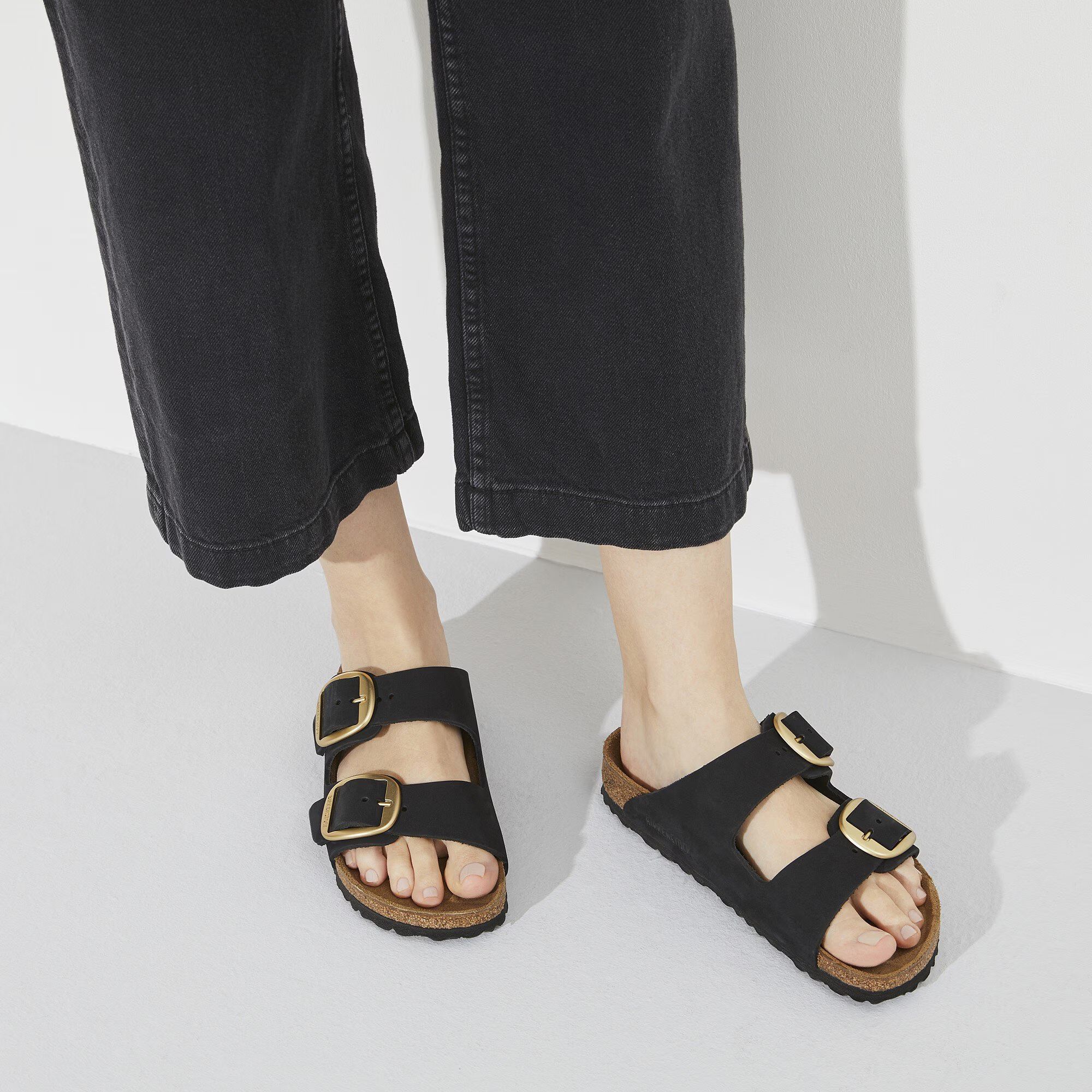Birkenstock | Sandali Arizona Big Buckle Donna Black - Fabbrica Ski Sises