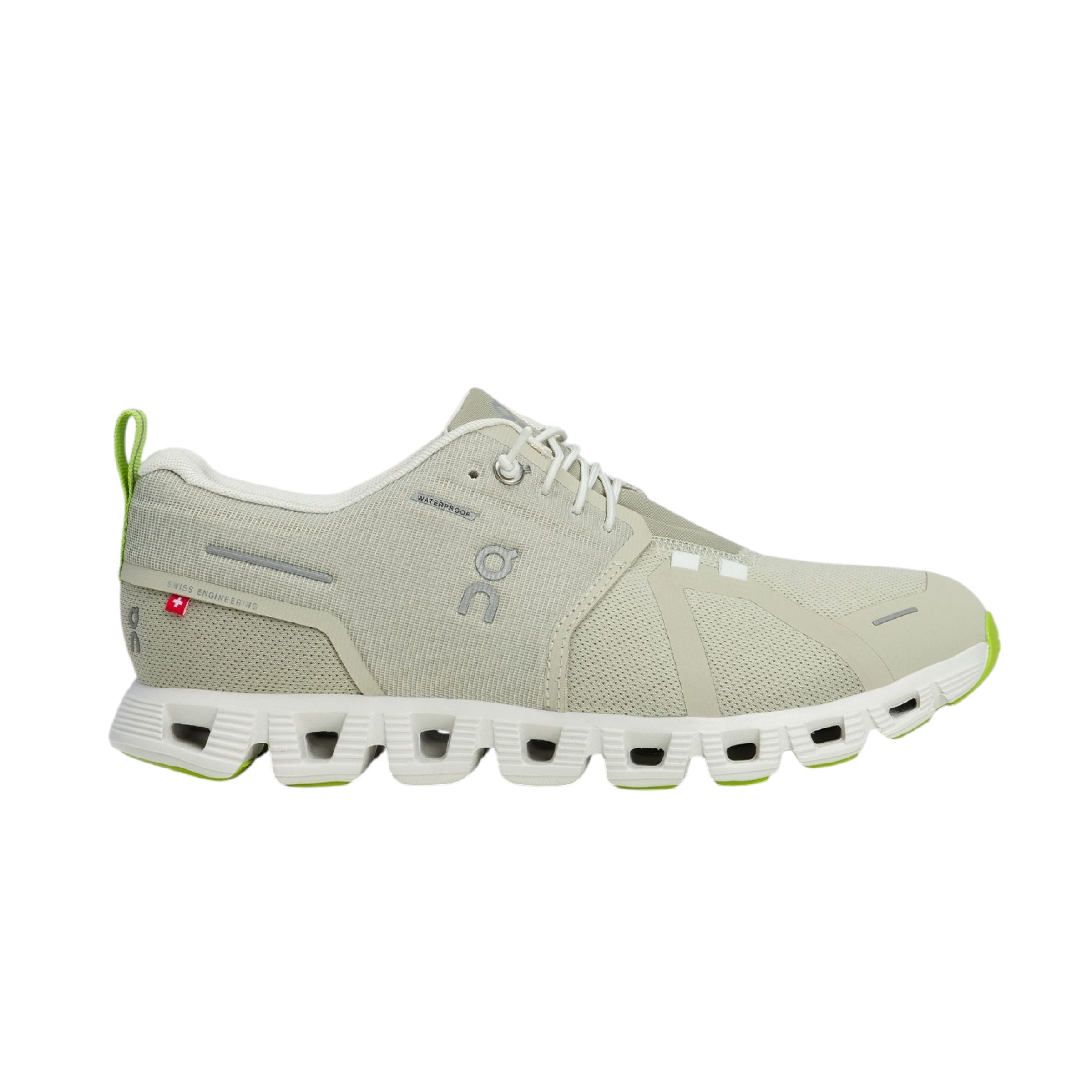 On Running | Scarpe Cloud 5 Waterproof Donna Chalk/Ice - Fabbrica Ski Sises