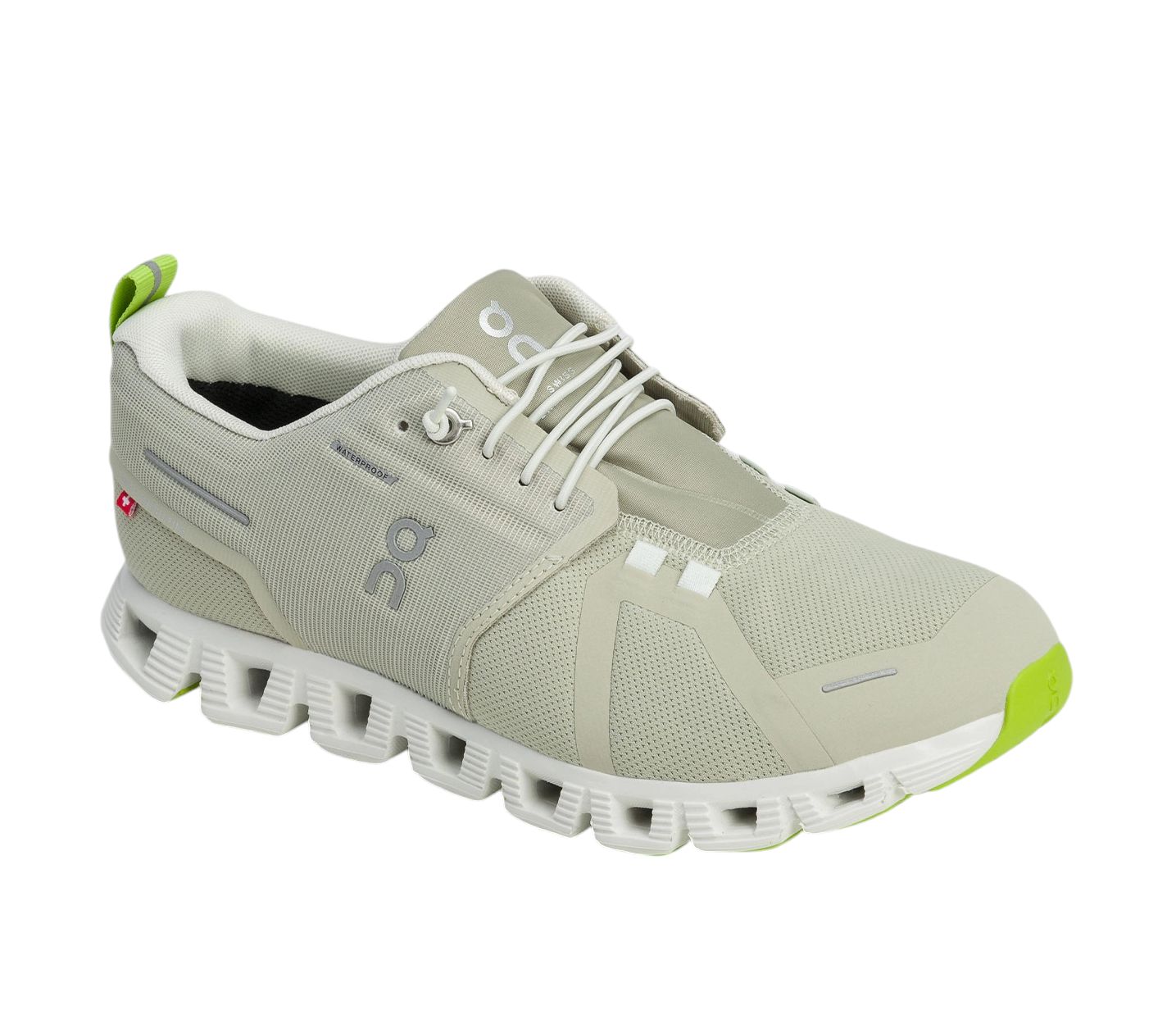 On Running | Scarpe Cloud 5 Waterproof Donna Chalk/Ice - Fabbrica Ski Sises