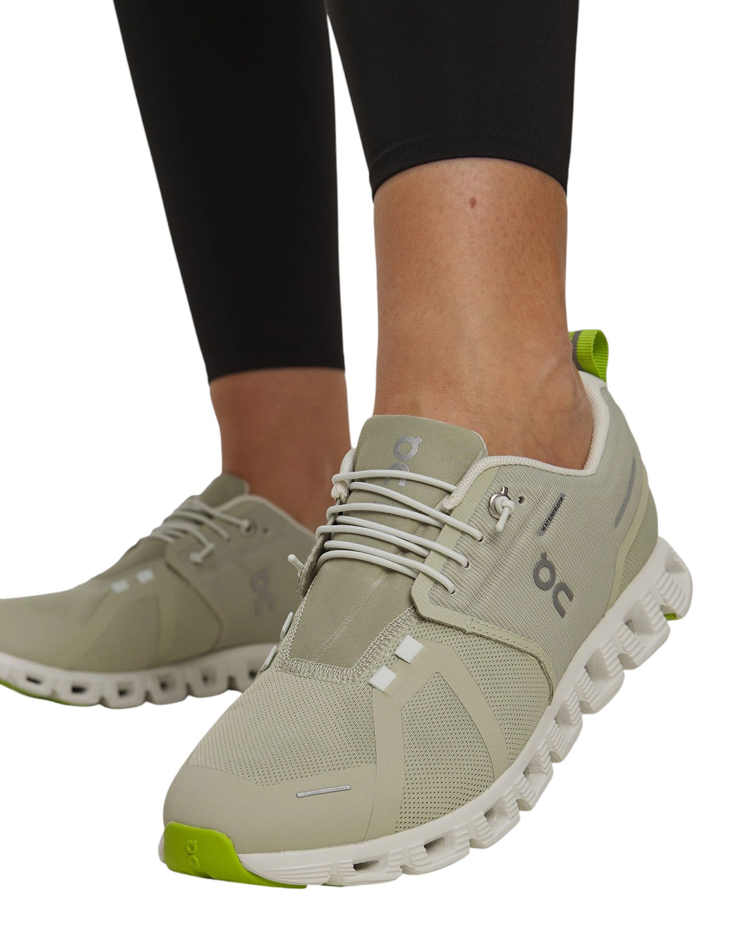 On Running | Scarpe Cloud 5 Waterproof Donna Chalk/Ice - Fabbrica Ski Sises