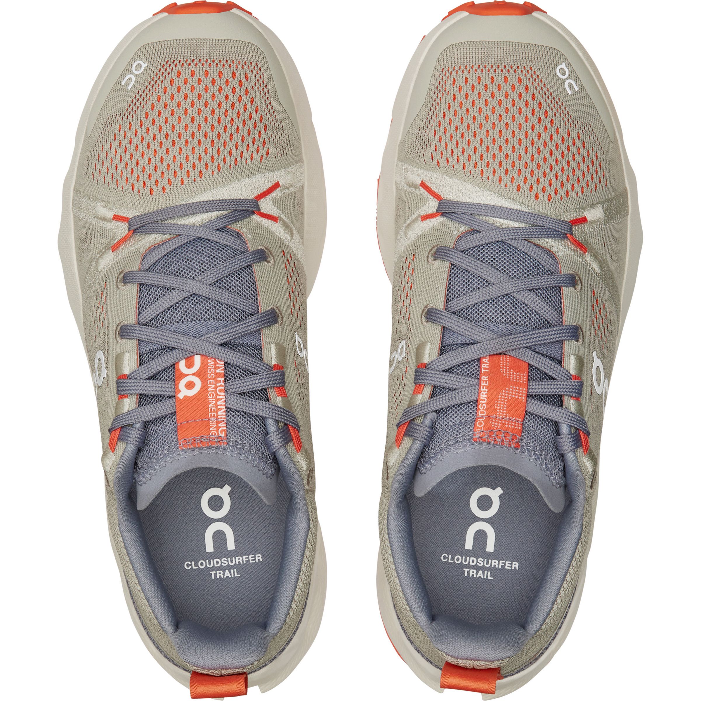 On Running | Scarpe Cloudsurfer Trail Uomo Fossil/Ivory - Fabbrica Ski Sises