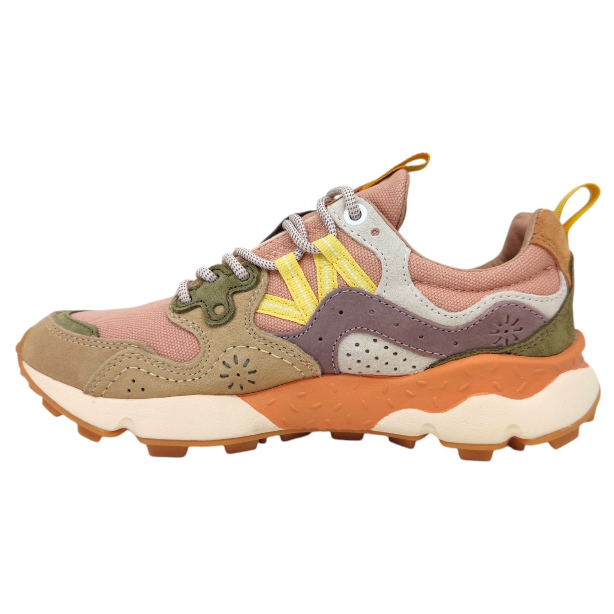 Flowermountain | Scarpe Yamano 3 Canvas Donna Light Brown/Rose - Fabbrica Ski Sises