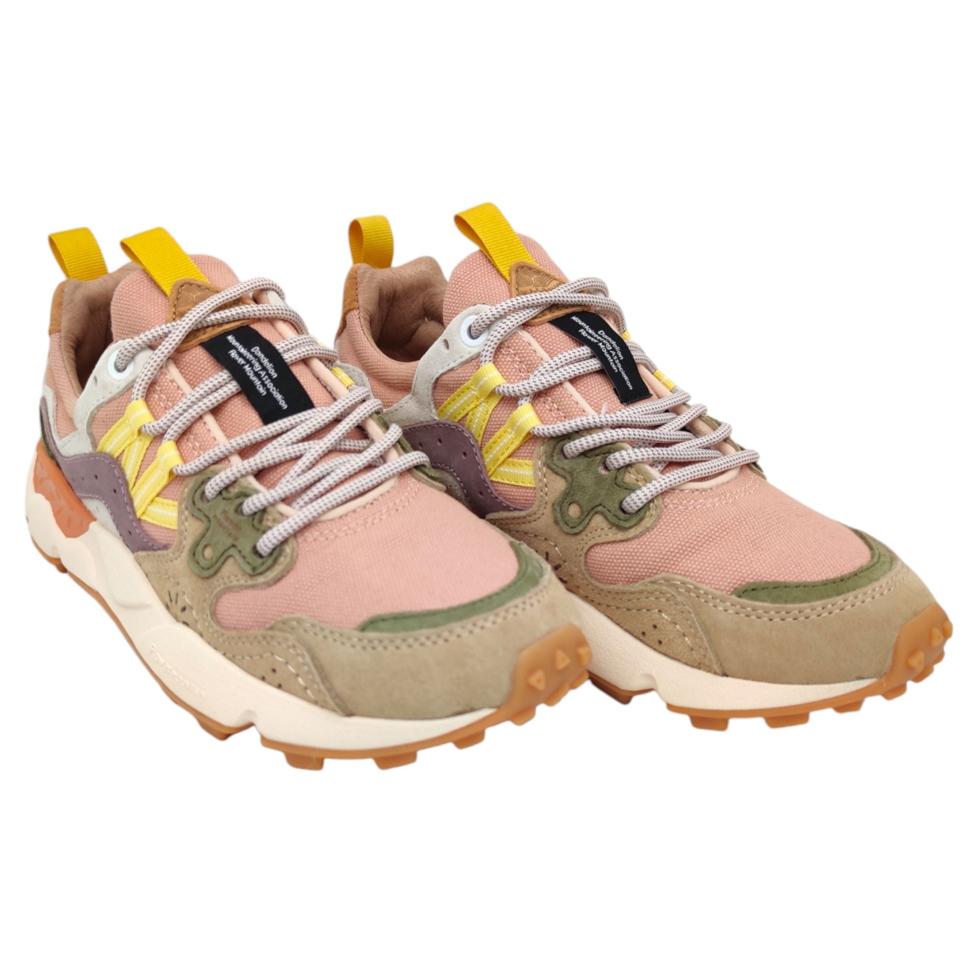 Flowermountain | Scarpe Yamano 3 Canvas Donna Light Brown/Rose - Fabbrica Ski Sises