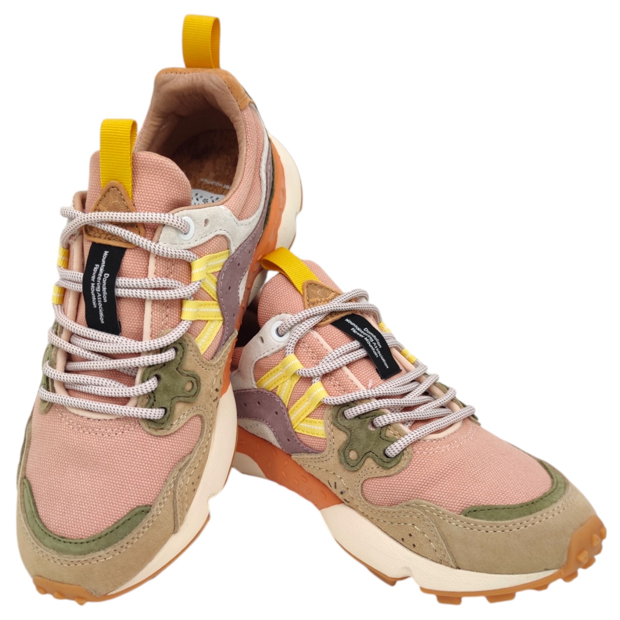 Flowermountain | Scarpe Yamano 3 Canvas Donna Light Brown/Rose - Fabbrica Ski Sises