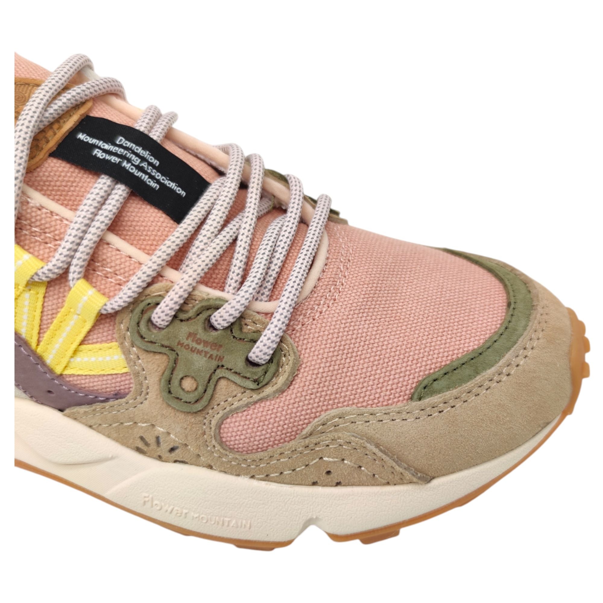 Flowermountain | Scarpe Yamano 3 Canvas Donna Light Brown/Rose - Fabbrica Ski Sises