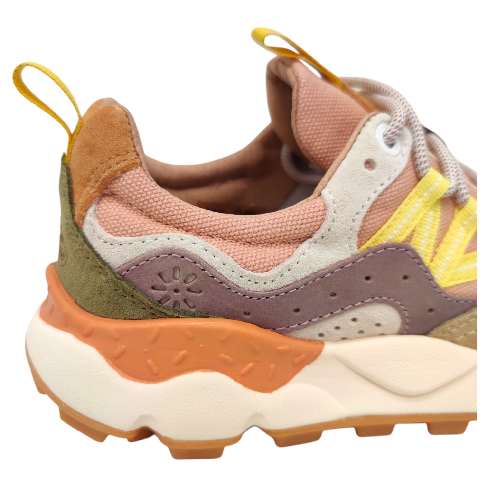 Flowermountain | Scarpe Yamano 3 Canvas Donna Light Brown/Rose - Fabbrica Ski Sises