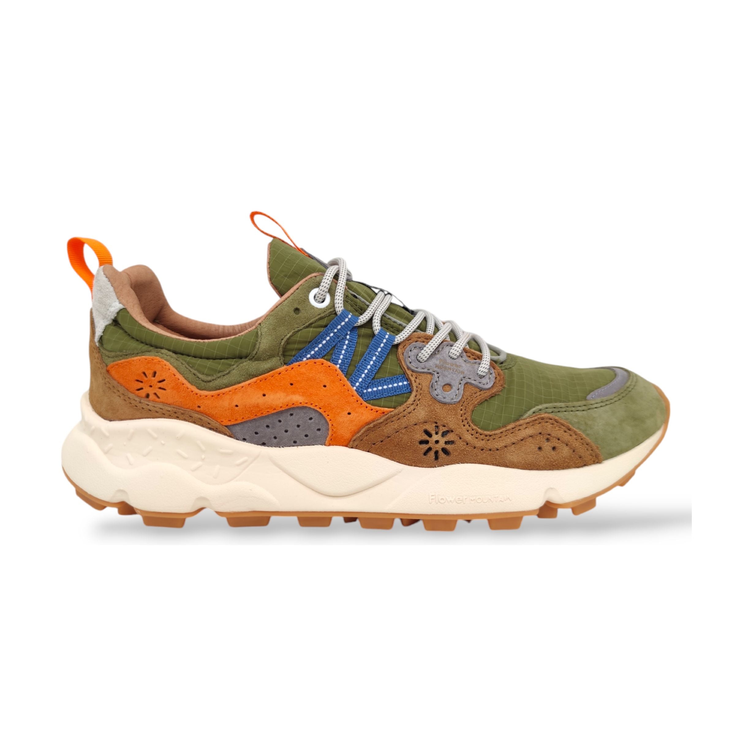 Flowermountain | Scarpe Yamano 3 Uomo Militare/Brown - Fabbrica Ski Sises