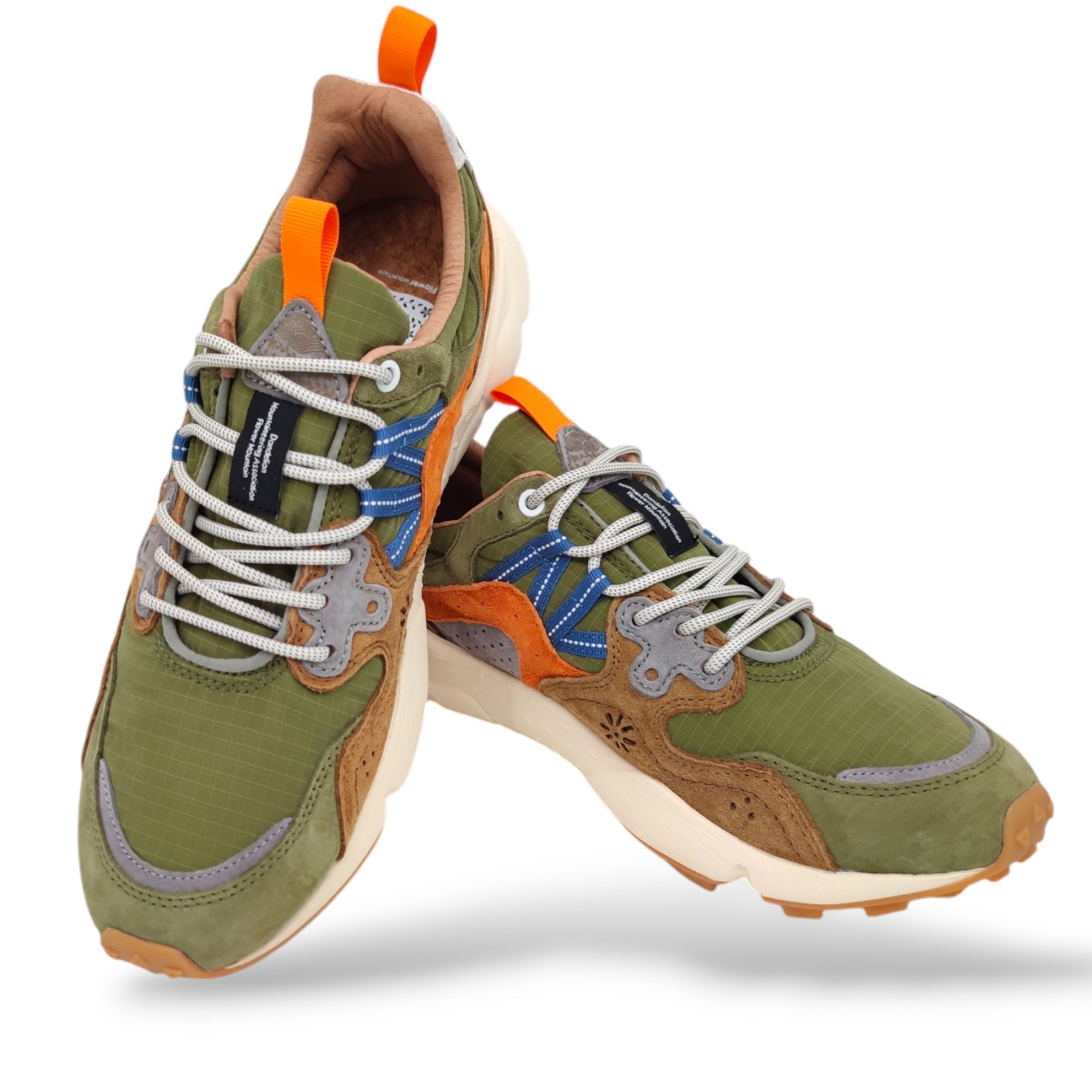 Flowermountain | Scarpe Yamano 3 Uomo Militare/Brown - Fabbrica Ski Sises