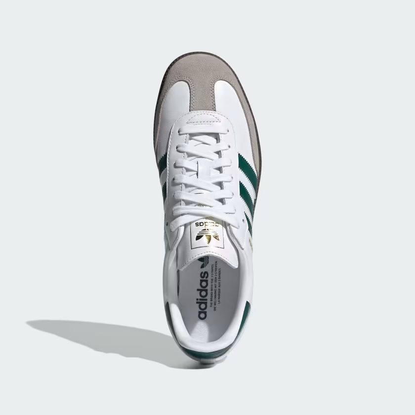 Adidas | Scarpe Samba OG Cloud White/Collegiate Green/Clear Granite - Fabbrica Ski Sises