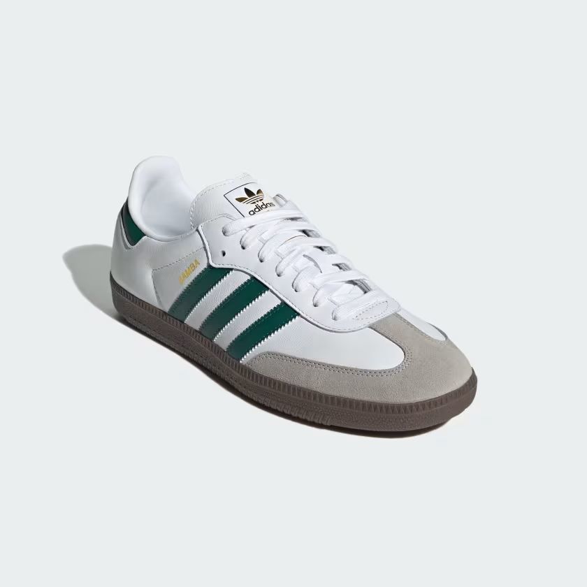 Adidas | Scarpe Samba OG Cloud White/Collegiate Green/Clear Granite - Fabbrica Ski Sises