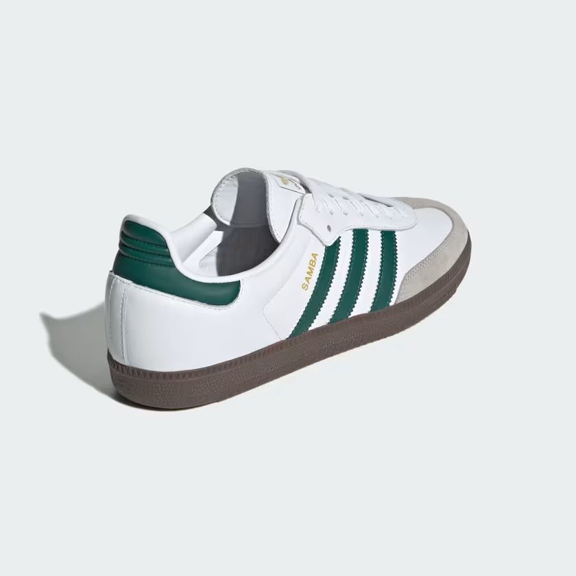 Adidas | Scarpe Samba OG Cloud White/Collegiate Green/Clear Granite - Fabbrica Ski Sises