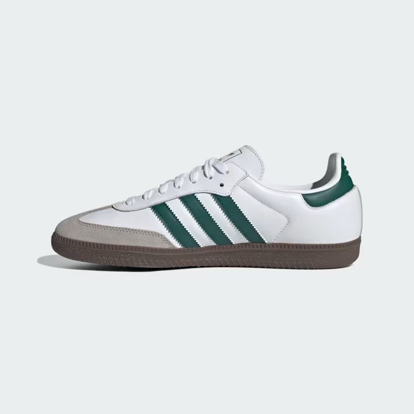 Adidas | Scarpe Samba OG Cloud White/Collegiate Green/Clear Granite - Fabbrica Ski Sises