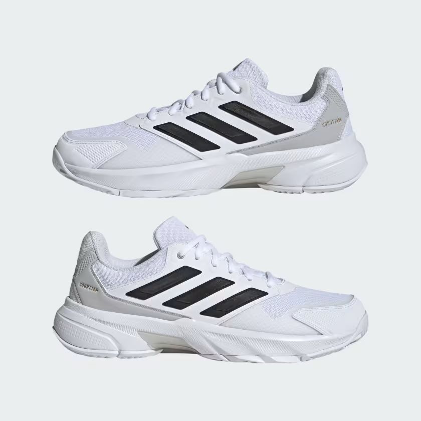 Adidas | Scarpe CourtJam Control 3 Uomo Cloud White/Core Black/Grey Two - Fabbrica Ski Sises
