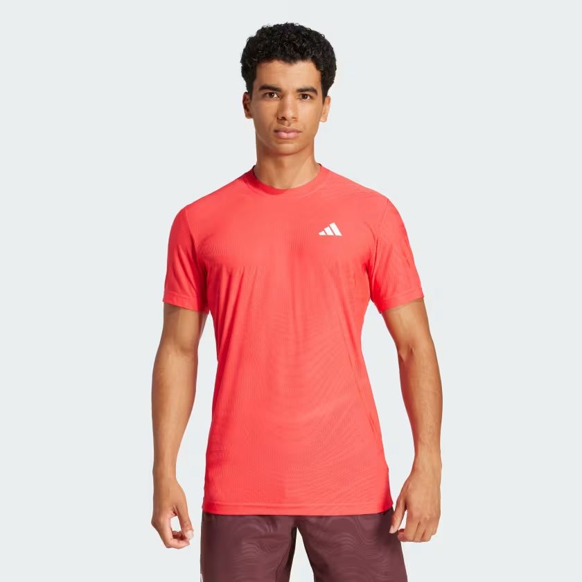 Adidas | T-shirt Freelift Pro Uomo Semi Lucid Red - Fabbrica Ski Sises