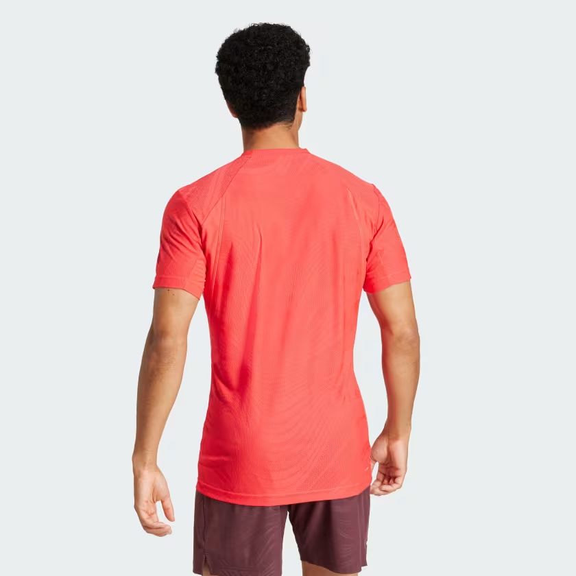 Adidas | T-shirt Freelift Pro Uomo Semi Lucid Red - Fabbrica Ski Sises