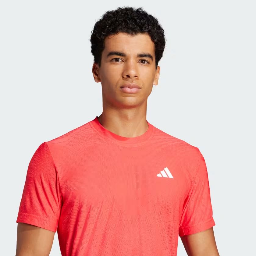Adidas | T-shirt Freelift Pro Uomo Semi Lucid Red - Fabbrica Ski Sises