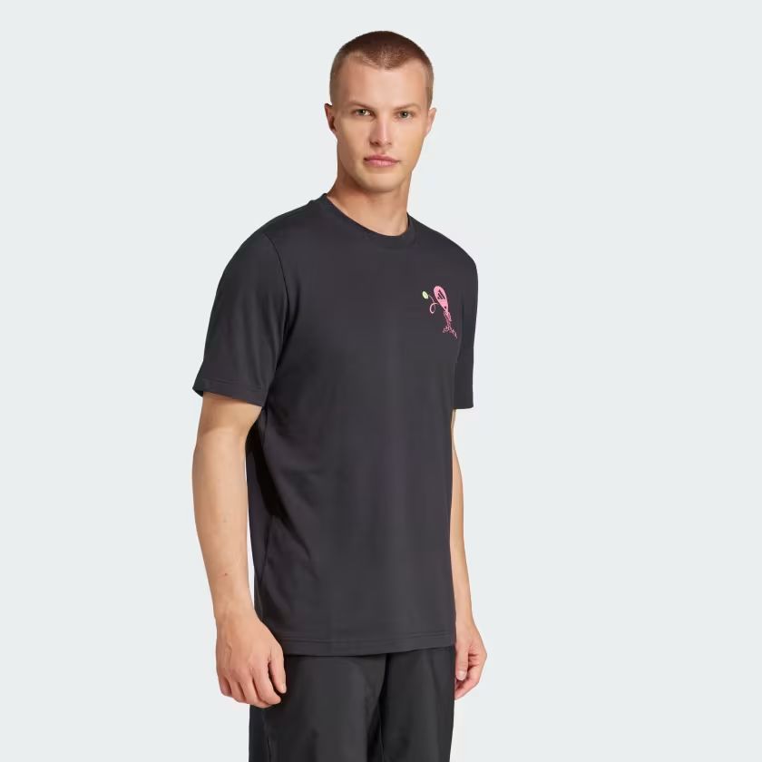 Adidas | T-shirt Zone Graphic Uomo Black - Fabbrica Ski Sises