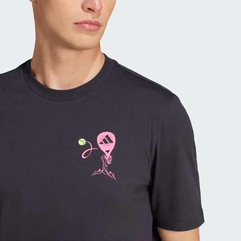 Adidas | T-shirt Zone Graphic Uomo Black - Fabbrica Ski Sises