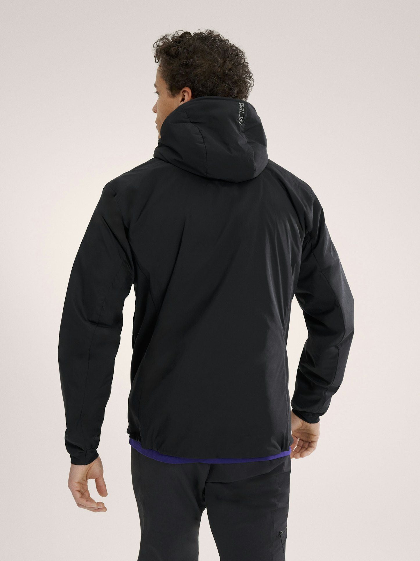 Arc'teryx Jacket Atom Hoody Man Black Fabbrica Ski Sises