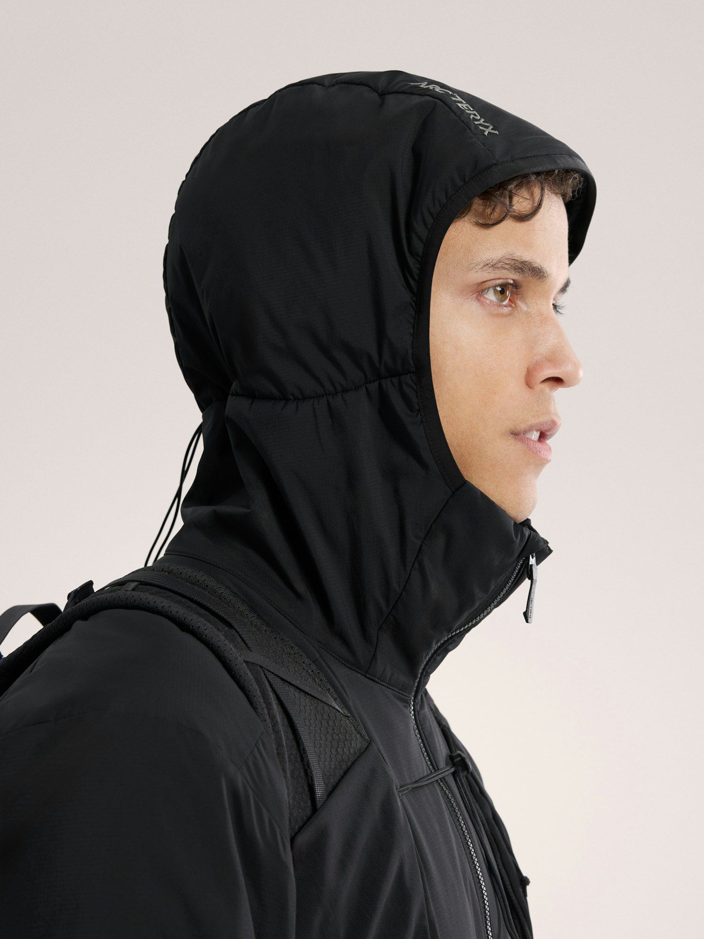 Arc'teryx Jacket Atom Hoody Man Black Fabbrica Ski Sises